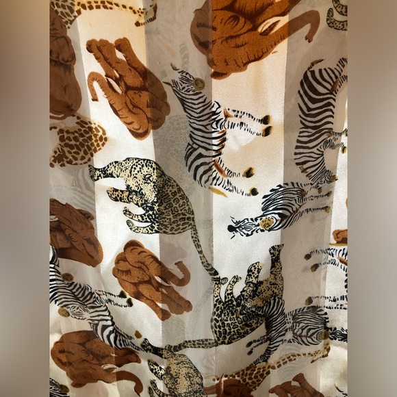 Safari Animal Print Scarf - Picture 4 of 5